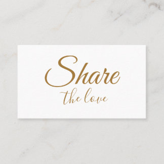 Tarjeta De Recomendación SIMPLE MINIMAL agregue su dirección de nombre para