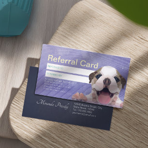 Tarjeta De Recomendación Tienda de baños y de cultivo para mascotas