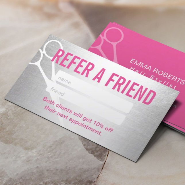 Tarjeta de Recomendación | Tijeras de Pelo Moderna (Subido por el creador)
