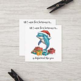 Tarjeta De Recomendación todo lo que quiero para navidades es...