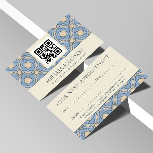 Tarjeta de Recordatorio de Cita de Mosaico Médico
