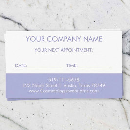 Tarjeta de recordatorio de cometólogo