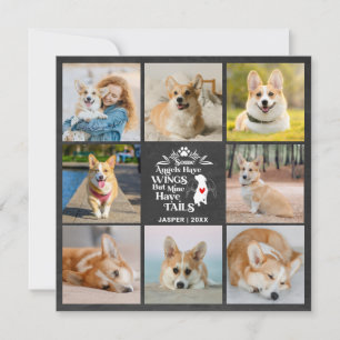 Tarjeta de recordatorio de la pérdida de perros Ma