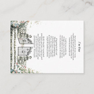 Tarjeta de recuerdo de Black Back Memorial gratuit