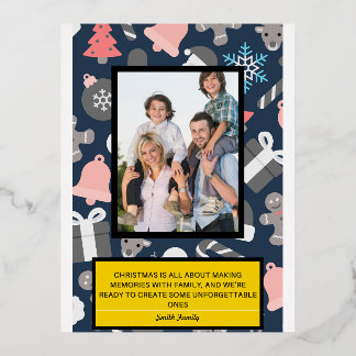 Tarjeta de Recuerdos de Navidades inolvidables