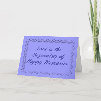 Tarjeta de Recuerdos Feliz