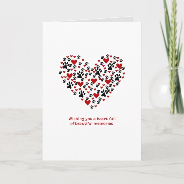 Tarjeta de Recuerdos Hermosos (Anverso)