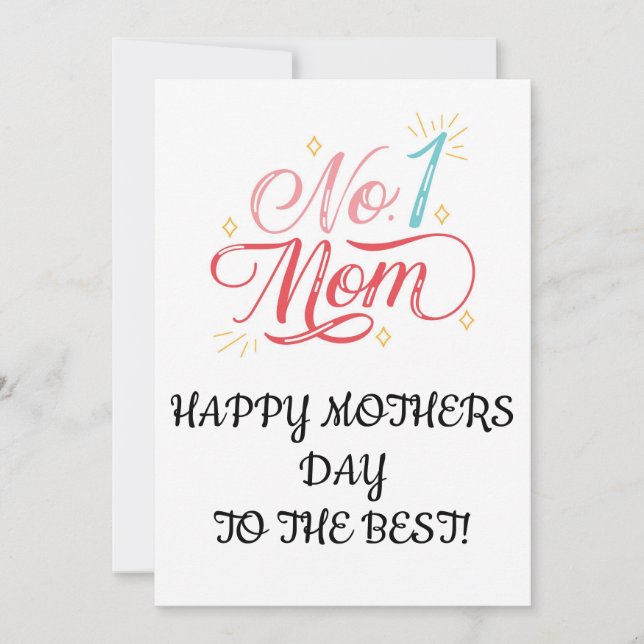 TARJETA DE RECUPERACIÓN DE Día de la Madre, DESCAR (Anverso)