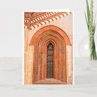 TARJETA DE RECUPERACIÓN DE ESTILO GÓTICO DE LA VEN
