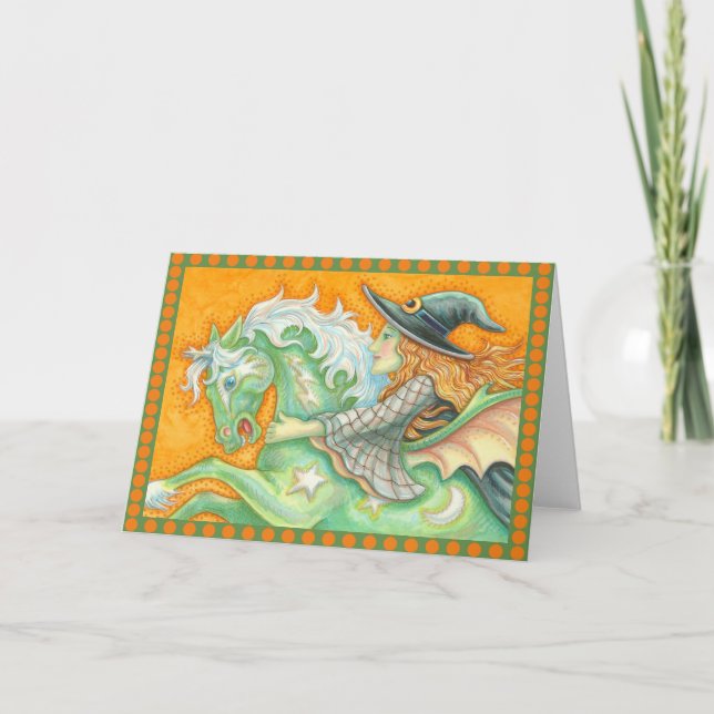 TARJETA DE RECUPERACIÓN DE HALLOWS EVE WITCH Y HOR (Anverso)