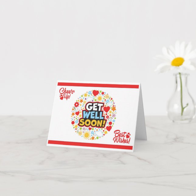 TARJETA DE RECUPERACIÓN DE REPOSO BIEN PRONTO (Planta pequeña)