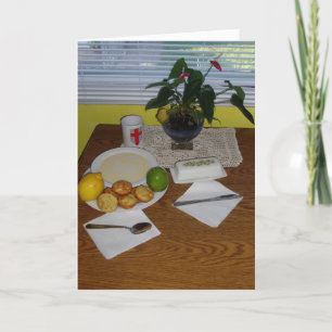 Tarjeta de recuperación "Desayuno de un artista"