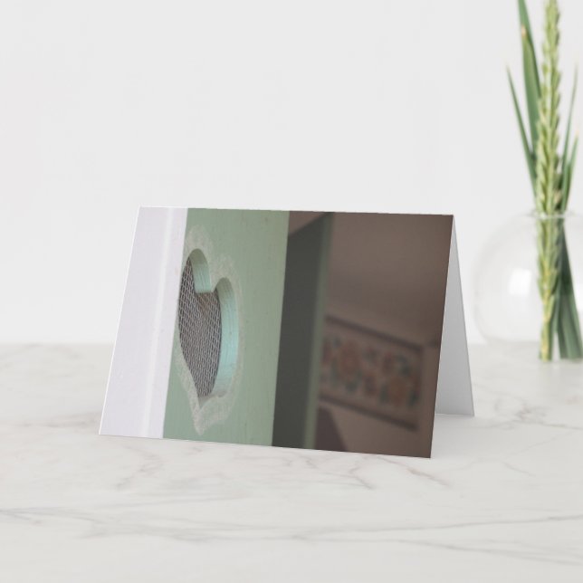 Tarjeta de recuperación "Entrar con un corazón abi (Anverso)