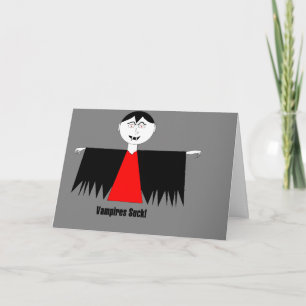 Tarjeta de recuperación "¡Los vampiros apestan!"