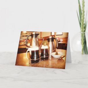 Tarjeta de recuperación "Mesa de desayuno de resta