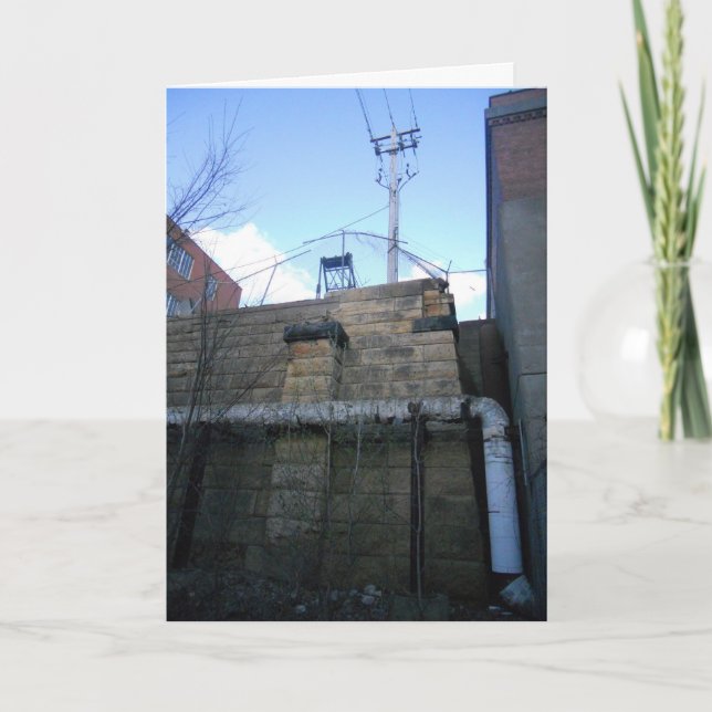 Tarjeta de recuperación "Muro antiguo de la cervec (Anverso)