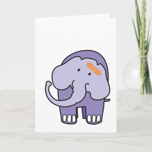 Tarjeta de recuperación para elefante (Anverso)