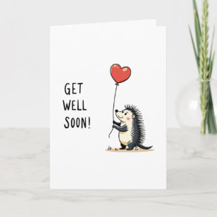 Tarjeta de recuperación para puercoespín