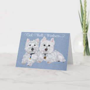 Tarjeta de recuperación para Westie