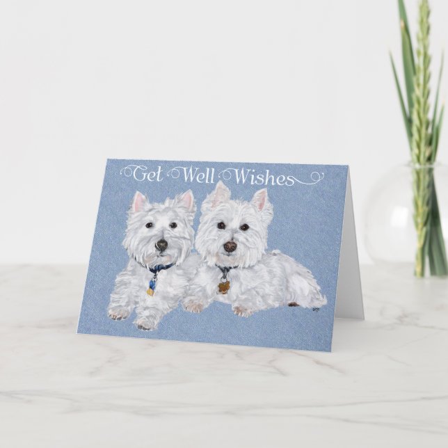 Tarjeta de recuperación para Westie (Anverso)