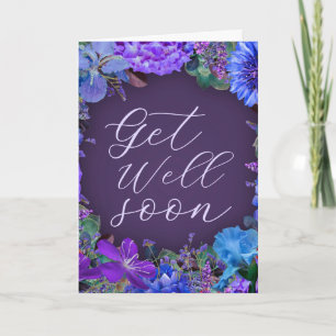 Tarjeta de Recuperación Personalizada con Floral P