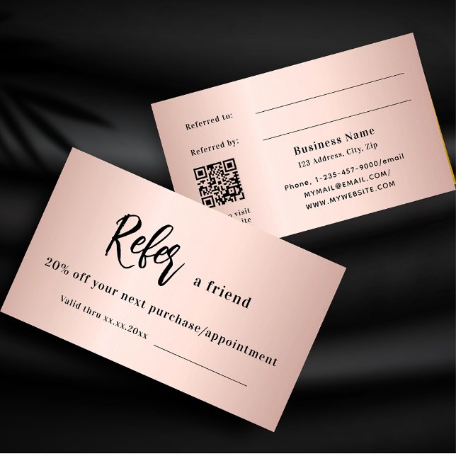 tarjeta de referencia comercial de código qr de có (Subido por el creador)