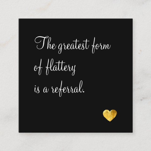 Tarjeta de referencia Corazón de Oro de Lealtad de (Anverso)