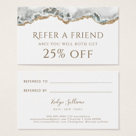 Tarjeta de referencia de Agante Blanco