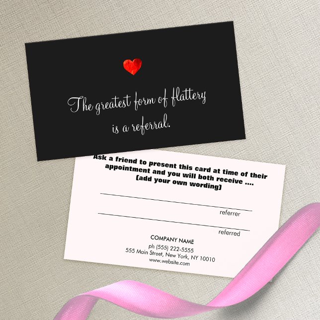 Tarjeta de referencia de cliente de Corazón Rojo C (Subido por el creador)