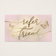 tarjeta de referencia de diseño de mariposas