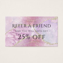 tarjeta de referencia de efecto perlance falso