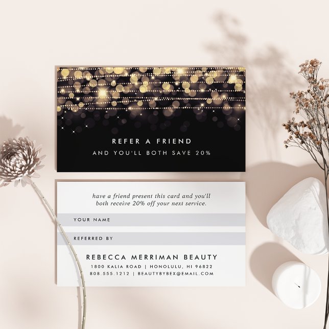 Tarjeta de referencia de las luces doradas (Subido por el creador)