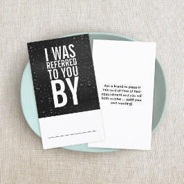 Tarjeta de referencia de lavado de corriente