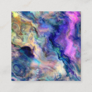 Tarjeta de referencia de mármol colorido