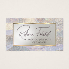 tarjeta de referencia de ondas acuáticas de purpur