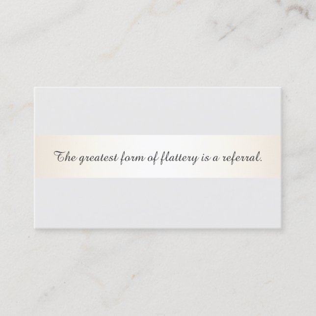 Tarjeta de referencia del cliente (Anverso)