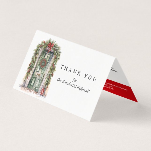 Tarjeta de referencia inmobiliaria temática de nav (Anverso)