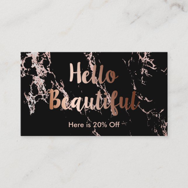 Tarjeta de referencia | Mármol de oro de un artist (Anverso)