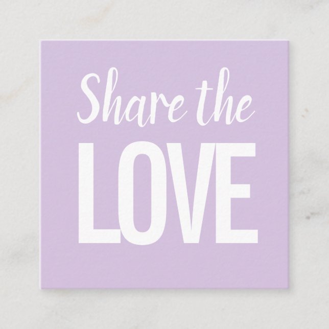 Tarjeta de referencia minimalista en tonos pastel  (Anverso)