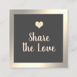 Tarjeta de referencia minimalista moderna y simple