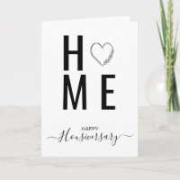 Tarjeta de referencia para el aniversario de la ca