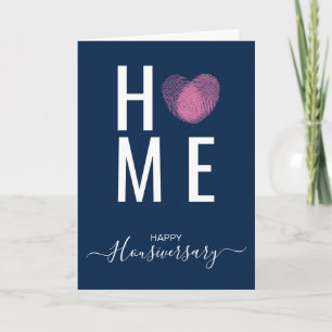 Tarjeta de referencia para el aniversario de la ca