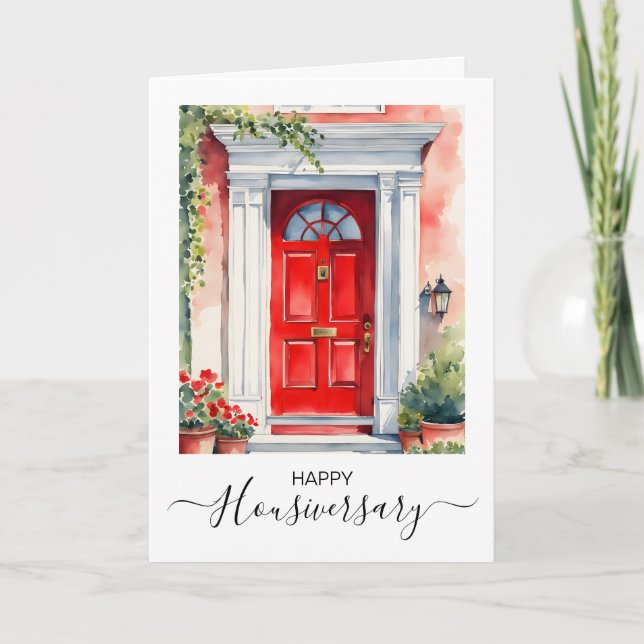 Tarjeta de referencia para el aniversario de la ca (Anverso)