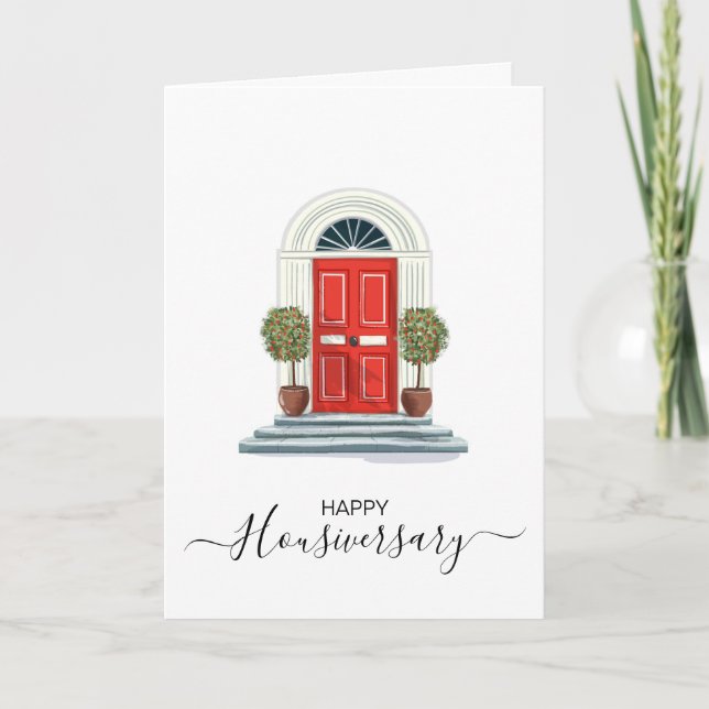 Tarjeta de referencia para el aniversario de la ca (Anverso)