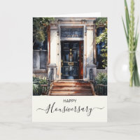 Tarjeta de referencia para el aniversario de la ca