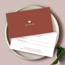 Tarjeta de referencia profesional minimalista