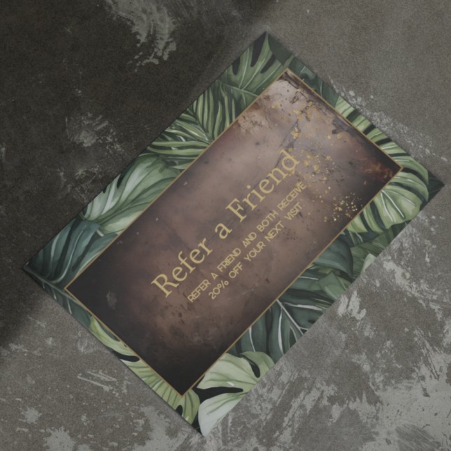 Tarjeta de referencia QR de estilo moderno de verd (Subido por el creador)