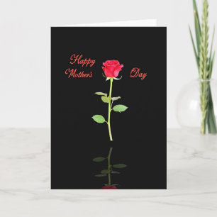 Tarjeta de Reflexión del Día de las Madres Floral