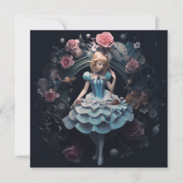 Tarjeta de regalo Alice in Wonderland