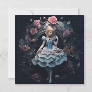 Tarjeta de regalo Alice in Wonderland